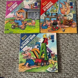 Mercer Mayer’s Little monsters book lot of 3 vintage children’s books